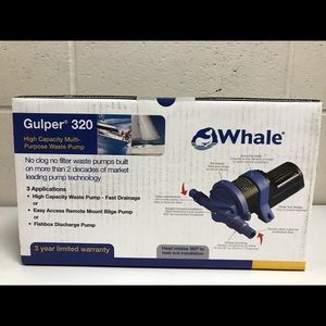 Whale Gulper 320 high capacity Pumo